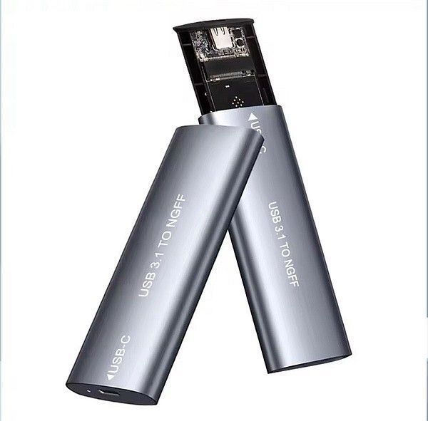 【M.2 外付け ケース】USB3.1 TO NGFF SATA SSD enclosure
