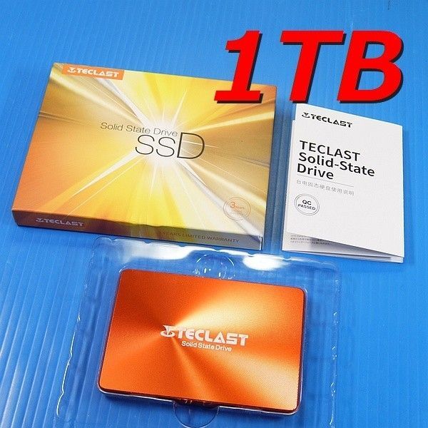 【SSD 1TB】TECLAST A800 2.5インチ SATA 金属筐体