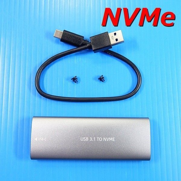 【M.2 外付け ケース】USB3.1 TO PCI-e NVMe SSD enclosure