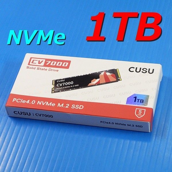 【SSD 1TB】CUSU CV7000 M.2 NVMe PCIe4.0 x4