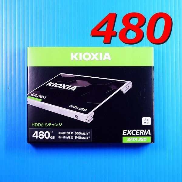 【SSD 480GB】KIOXIA SSD-CK480S 2.5インチ SATA 国内正規品