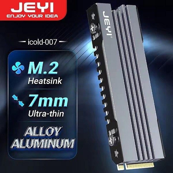 ヒートシンク M.2 2280 SSD 用