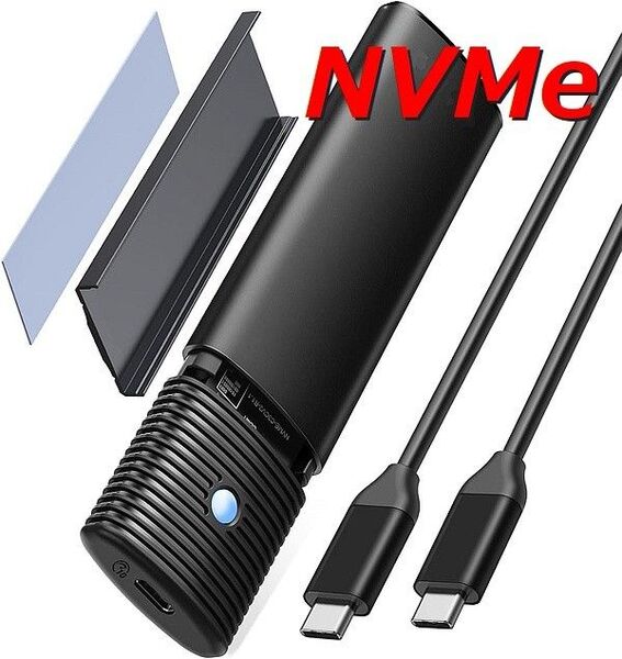 FIREBAT PWM2-BN M.2 NVMe 対応 USB3.2 GEN2 外付け スティックタイプ SSD ケース