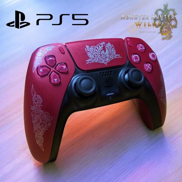 PS5 DualSense カスタム シェル新品 純正 コントローラーモンハン モンスターハンター