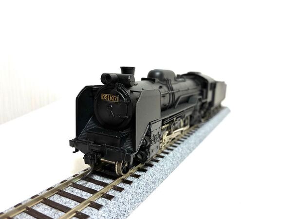 HOゲージ D51 蒸気機関車 Adachi (天賞堂)