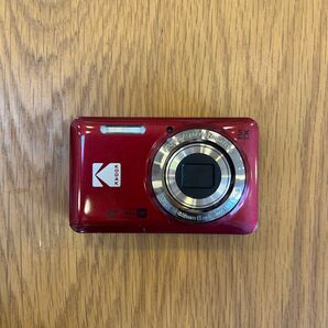 Kodak PIXPRO FZ55 レッド コンパクト デジカメ