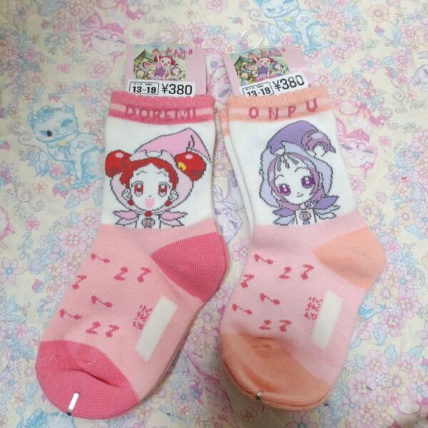 おジャ魔女どれみ 靴下 未使用 平成レトロ