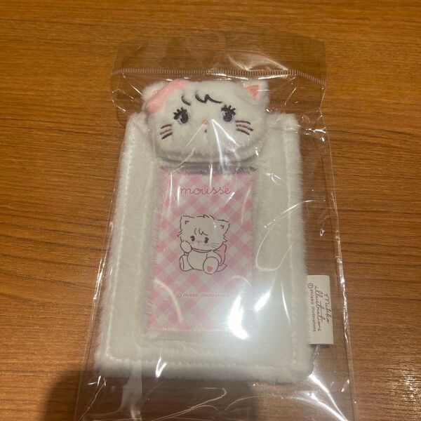 mikko ポップアップ ぬいぐるみ付きカードケース トレカケース メーンムース