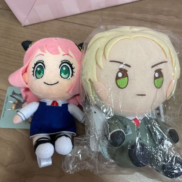 SPY×FAMILY アーニャ ぬいぐるみ スパイファミリー ロイド ちょこのっこぬいぐるみ 2点
