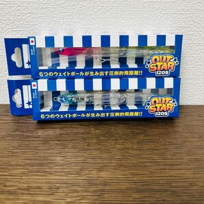 11 ブルーブルー アウトスター120s ピンクチャートクリア キラキラシラス