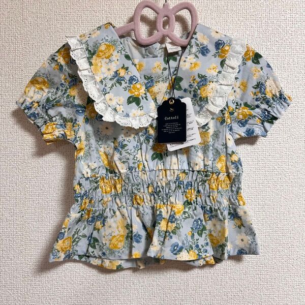 バースデイ cottoli コトリ 花柄ブラウス