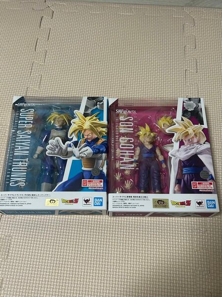 s.h.Figuarts ドラゴンボールZ 孫悟飯 トランクス 未開封 フィギュアーツ フィギュア