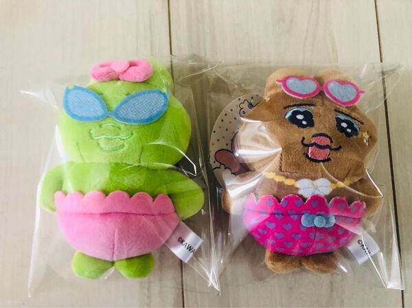 新品おぱんちゅうさぎ マスコット 2点セット しまむら