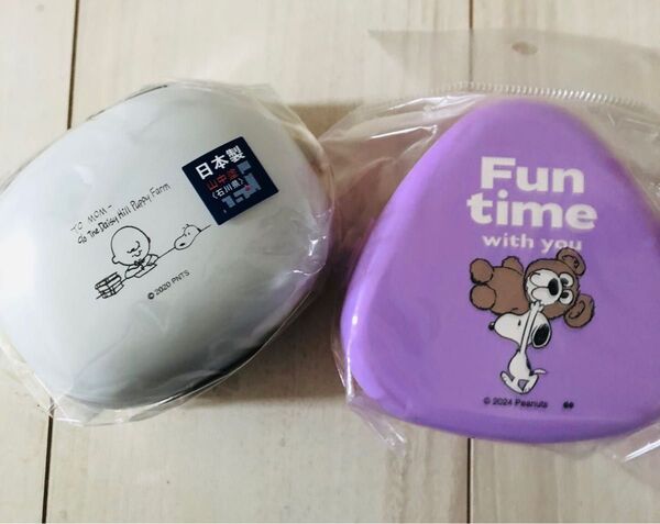 新品スヌーピー おにぎりランチ スヌーピー お弁当箱 ランチボックス2点セット