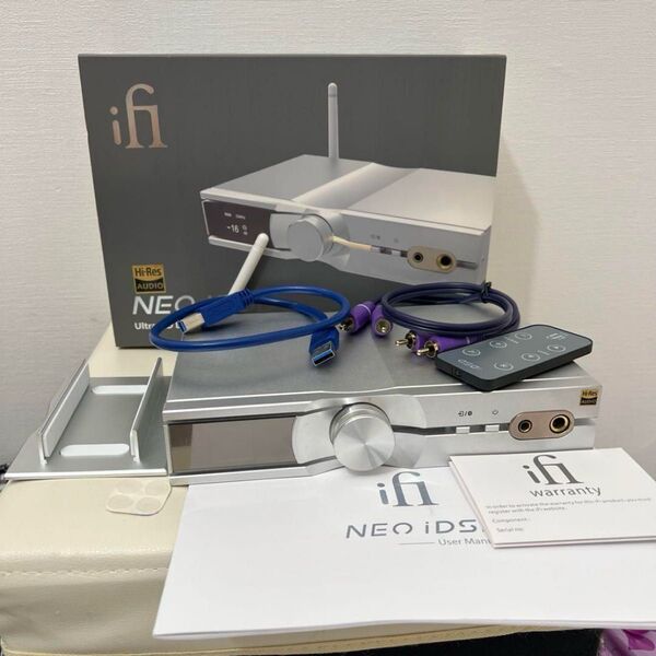 iFi audio NEO iDSD Bluetooth-DAC兼ヘッドフォンアンプ DACアンプ