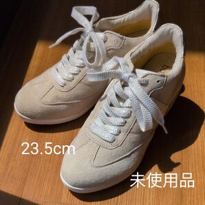 Bussola ウェッジソールスニーカー ベージュ 23.5cm