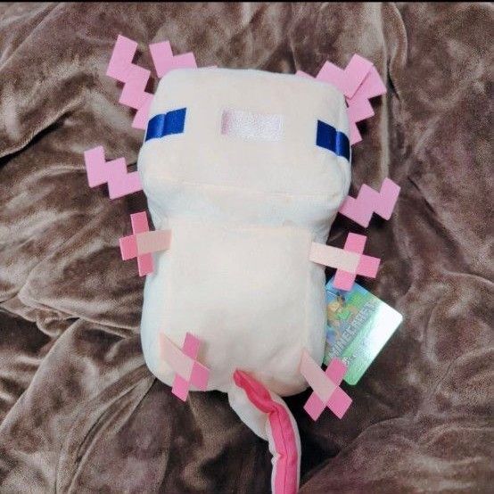 マインクラフト ウーパールーパー ぬいぐるみリュック