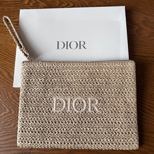 DIOR ノベルティ サマーポーチ