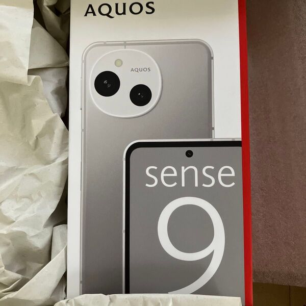 新品未開封 AQUOS sense9 SH-M29 6.1インチ メモリー6GB ストレージ128GB ホワイト