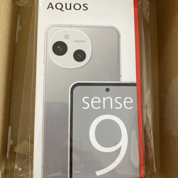 新品未開封 AQUOS sense9 SH-M29 6.1インチ メモリー6GB ストレージ128GB ホワイト
