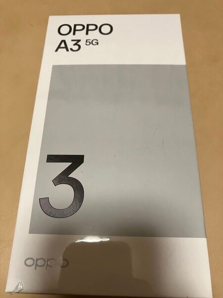 OPPO A3 5G ブラック SIMフリー 新品未開封シュリンク付き