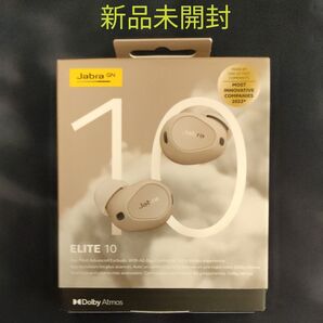 【新品未開封】Jabra Elite 10 ワイヤレスイヤホン Bluetooth クリーム