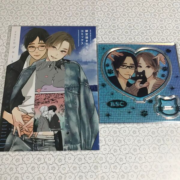 ドラマCD ブルースカイコンプレックス ninth 描き下ろしコミックス&早期予約特典 ミニしおり&アクリルスタンド 市川けい