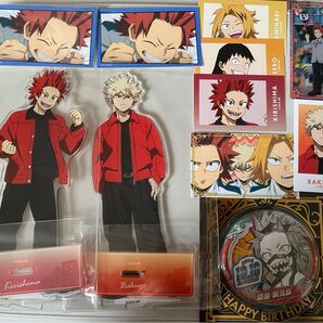 ヒロアカ RED 爆豪勝己 切島鋭児郎 アクスタ トレーディングカードまとめ売り おまけつき