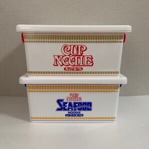 【美品】カップヌードル コンテナボックス 2種