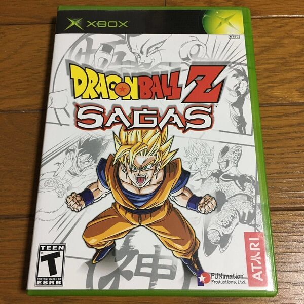 初代 XBOX ドラゴンボールZ サーガ 北米版 Dragon Ball Z Sagas