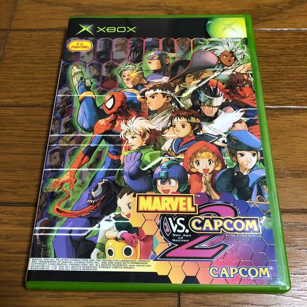 XBOX MARVEL vs CAPCOM 2 ニューエイジ オブ ヒーローズ マーべル VS カプコン2