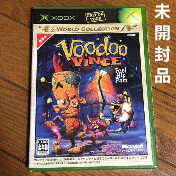 【新品 未開封品】 Xbox / Voodoo Vince ブードゥーヴィンス