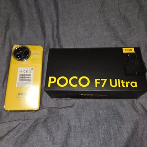 POCO F7 Ultra イエロー グローバル版! ハイスペックで超快適!
