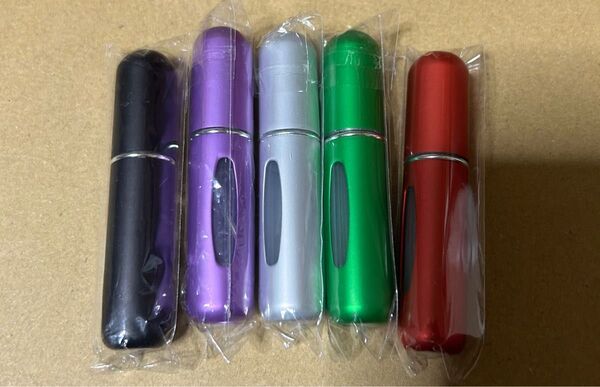 香水 香水ボトル アトマイザー 入れ替え ボトル 詰め替え スプレーボトル 入れ替え容器 詰め替え容器 スプレー 5ml 5本
