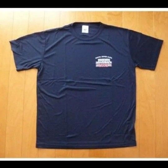 ☆新品・非売品★ ミズノ Tシャツ 身長150cmサイズ 速乾メッシュ ネイビー