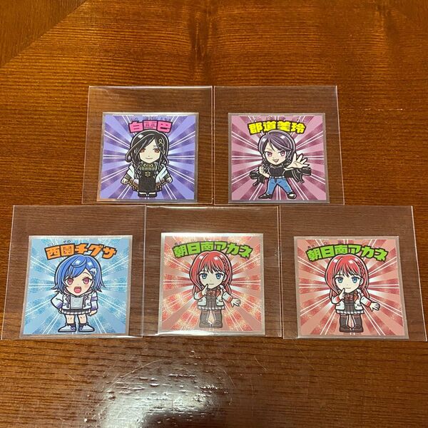 にじさんじ コラボ ビックリマンチョコ シール