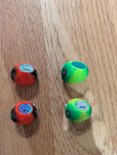 ダイワ 紅牙 ベイラバー フリーTG αヘッド 80g×2、100g×2 タイラバ