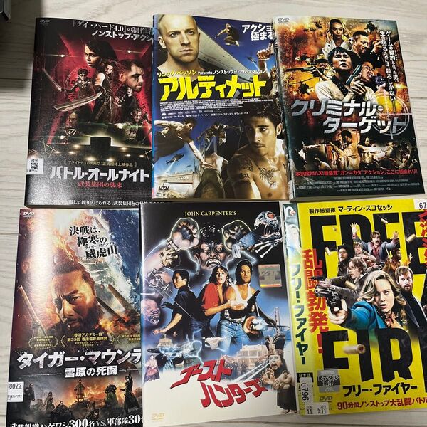 単価150円!総勢6カ国!アクションオリンピック6作品 DVD