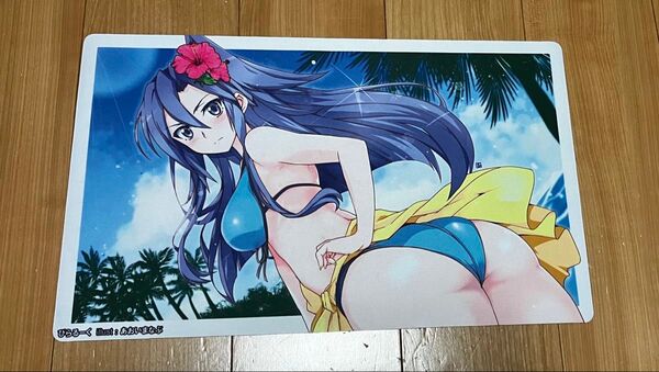 シンフォギア 風鳴翼 プレイマット 50cm×29cm ぴらるーく Illust あおいまなぶ