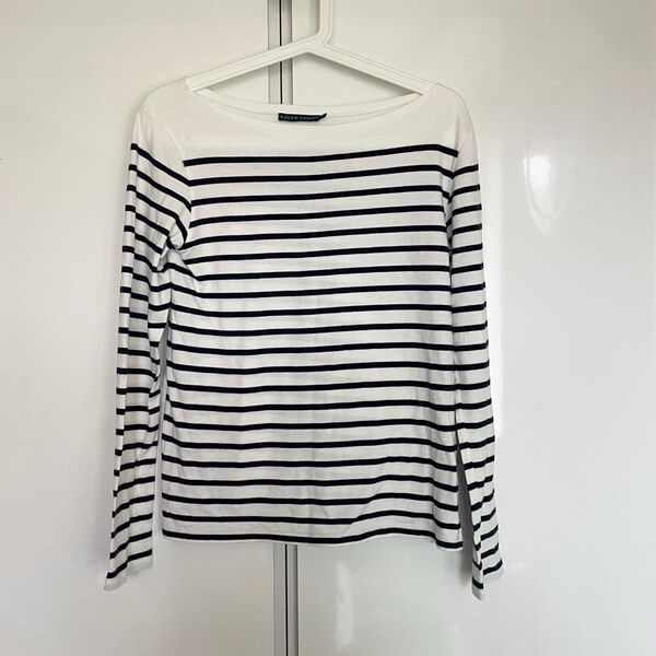 Ralph Lauren ラルフローレン マリーナ 長袖カットソー ボーダー コットン Tシャツ