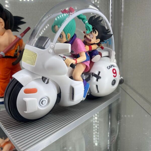 一番くじ ドラゴンボール Fantastic Adventure A賞 孫悟空&ブルマ バイクフィギュア