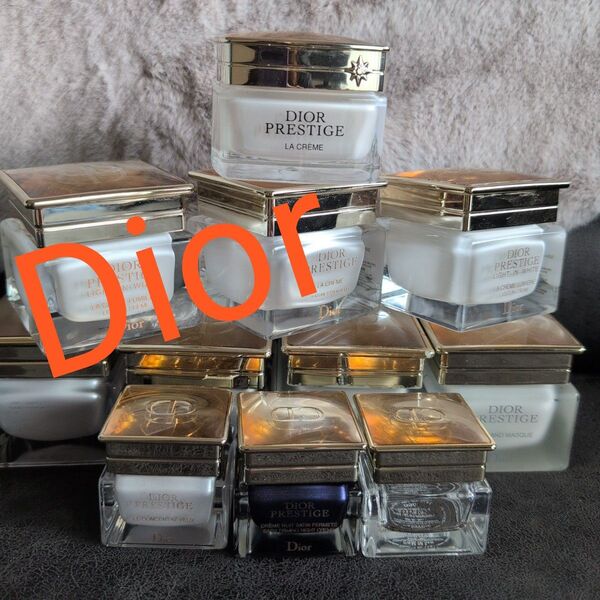 Dior PRESTIGE 空き瓶まとめ売りラクレーム ナイトクリーム ディスプレイ用中身なしディオールプレステージラクレーム