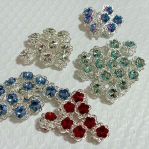 カスタム合金キラキラストーンビーズ