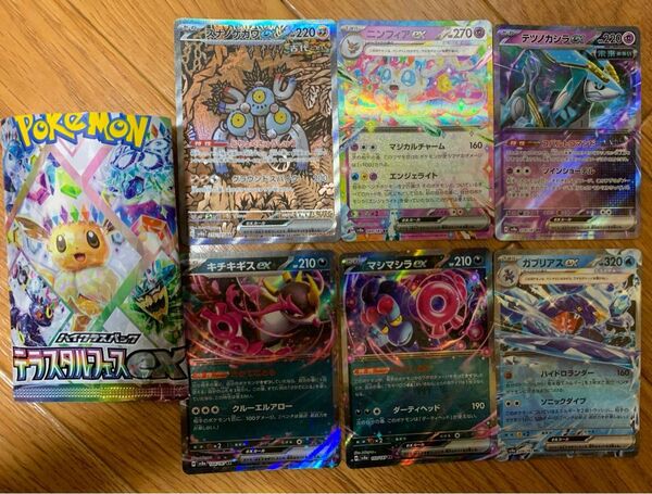 ポケモンカード テラスタルフェスex RR SAR ポケカ