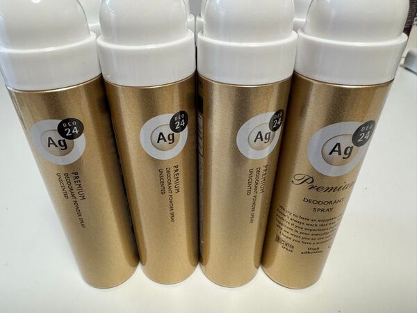 Ag 制汗剤スプレー ゴールド 40g 8本