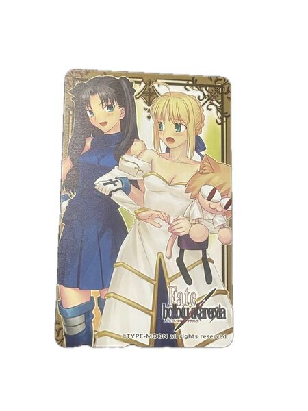 未使用 Fate hollow ataraxia フェイト ホロウ アタラクシア 50度数 テレホンカード テレカ
