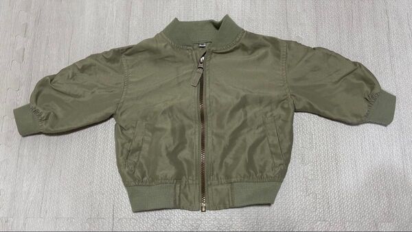 ブルゾン ジャケット MA-1 キッズ ベビー 服 上着 薄手 80cm