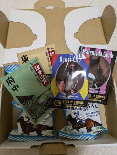 JRA 競馬 非売品バスボール4個&入浴剤4個 中山競馬場 東京競馬場