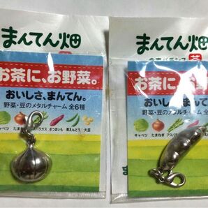 野菜 メタルチャーム 玉ねぎ えんどう豆 金属製 ジッパーチャーム ハンドメイド 素材 キーホルダー