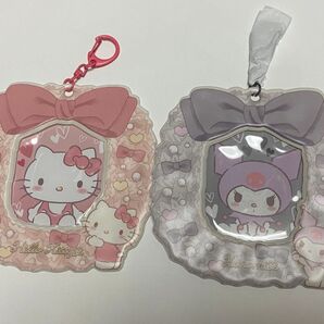 サンリオキャラクターズ カードホルダー キティ クロミ 2個セット